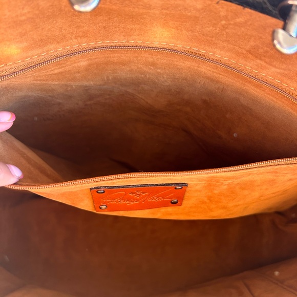 Patricia Nash Black Benvenuto Tote - Picture 13 of 14